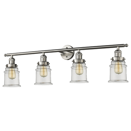 INNOVATIONS LIGHTING Glass 4 Light Vanity Bracket 215-SN-G182